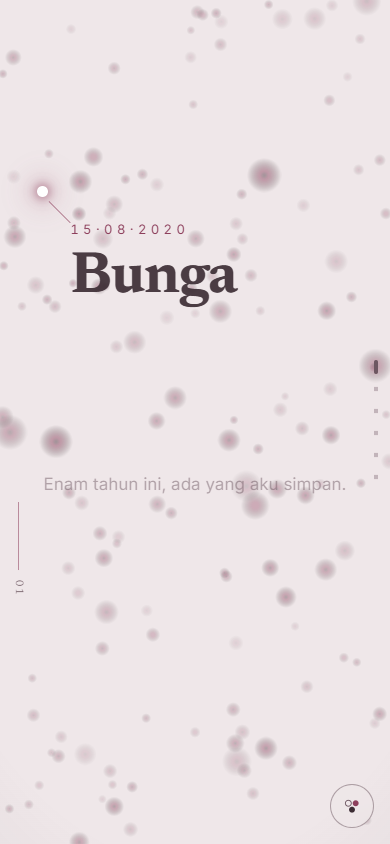 Halaman hadiah tema Sore
